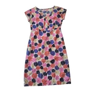 Boden Summer Floral Cotton Dress Size 4 Long
